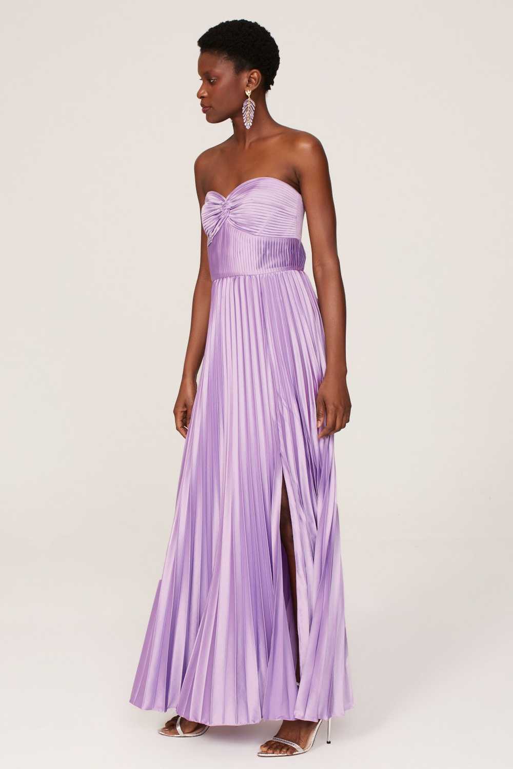 AMUR Stef Pleated Gown - image 2