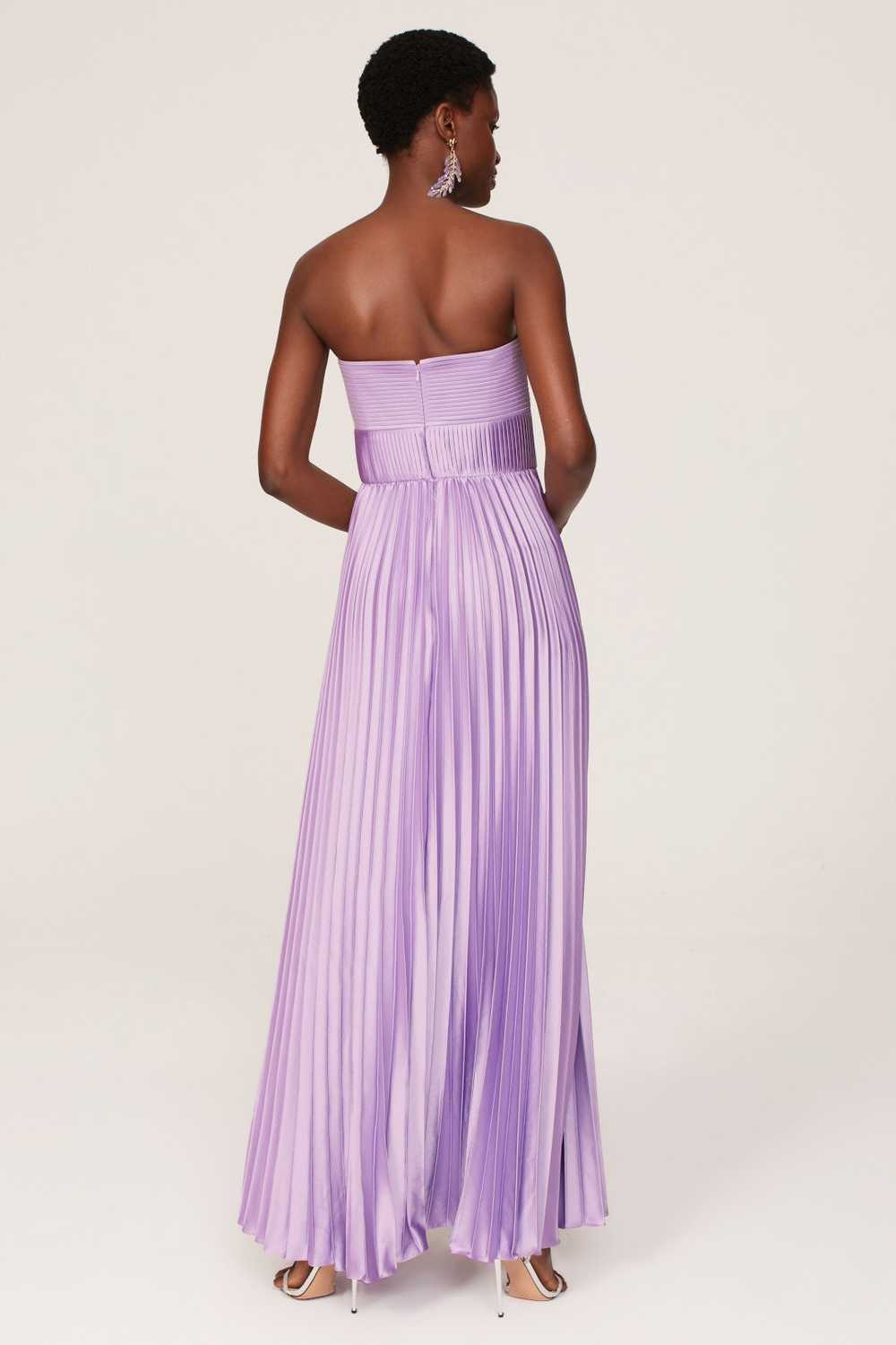 AMUR Stef Pleated Gown - image 3