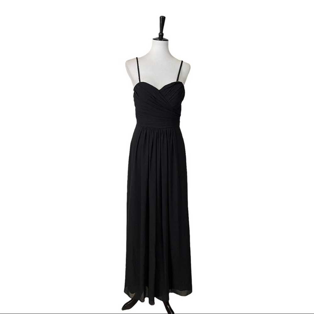 Bill Levkoff Women's Strapless Black Chiffon Form… - image 7