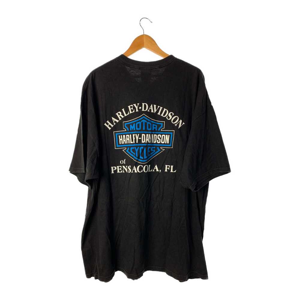 HARLEY DAVIDSON/T-Shirt/Black/Cotton/Graphic/ - image 2