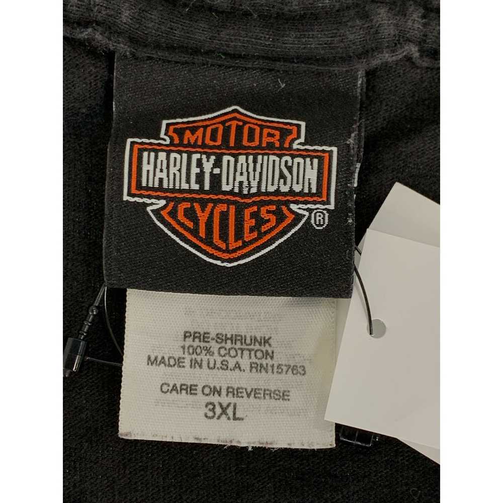 HARLEY DAVIDSON/T-Shirt/Black/Cotton/Graphic/ - image 3