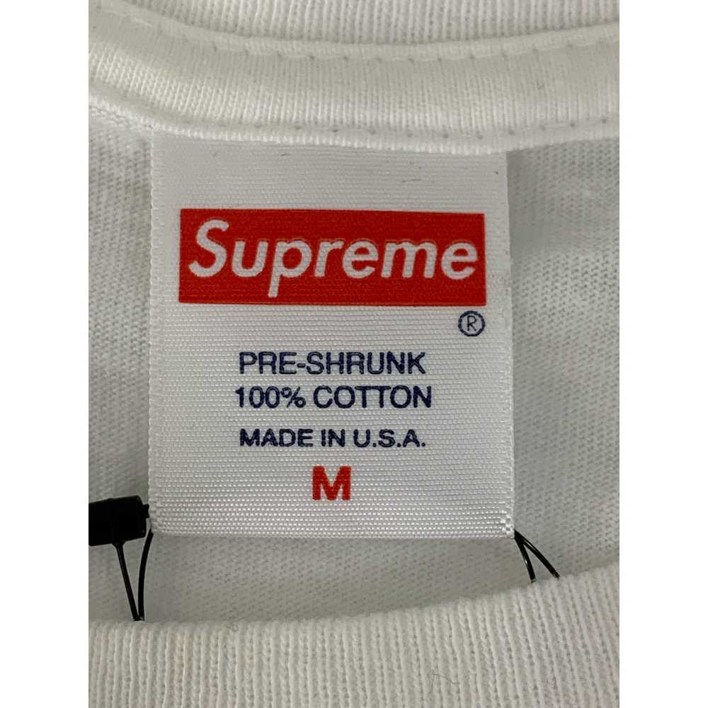 Supreme/T-Shirt/M/White/Cotton/Graphic/ - image 3