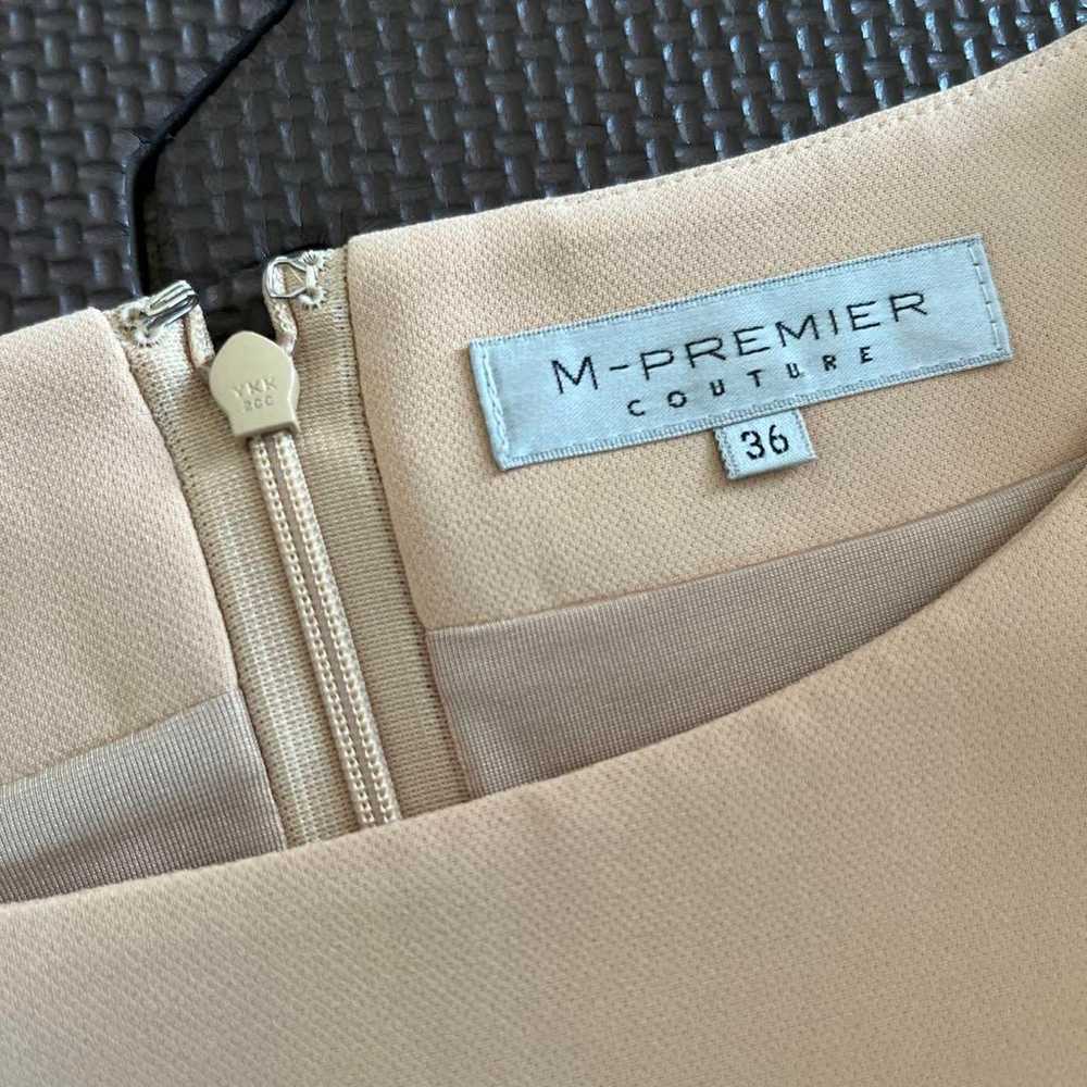 M-premier Beige Short-Sleeve Dress Size 36 - image 2