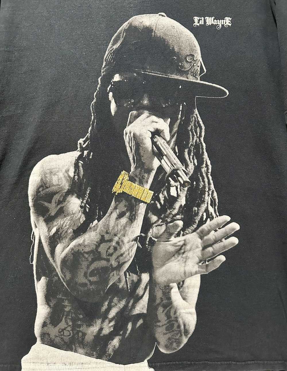 Rap Tees × Vintage × Ymcmb Lil Wayne shirt - image 2