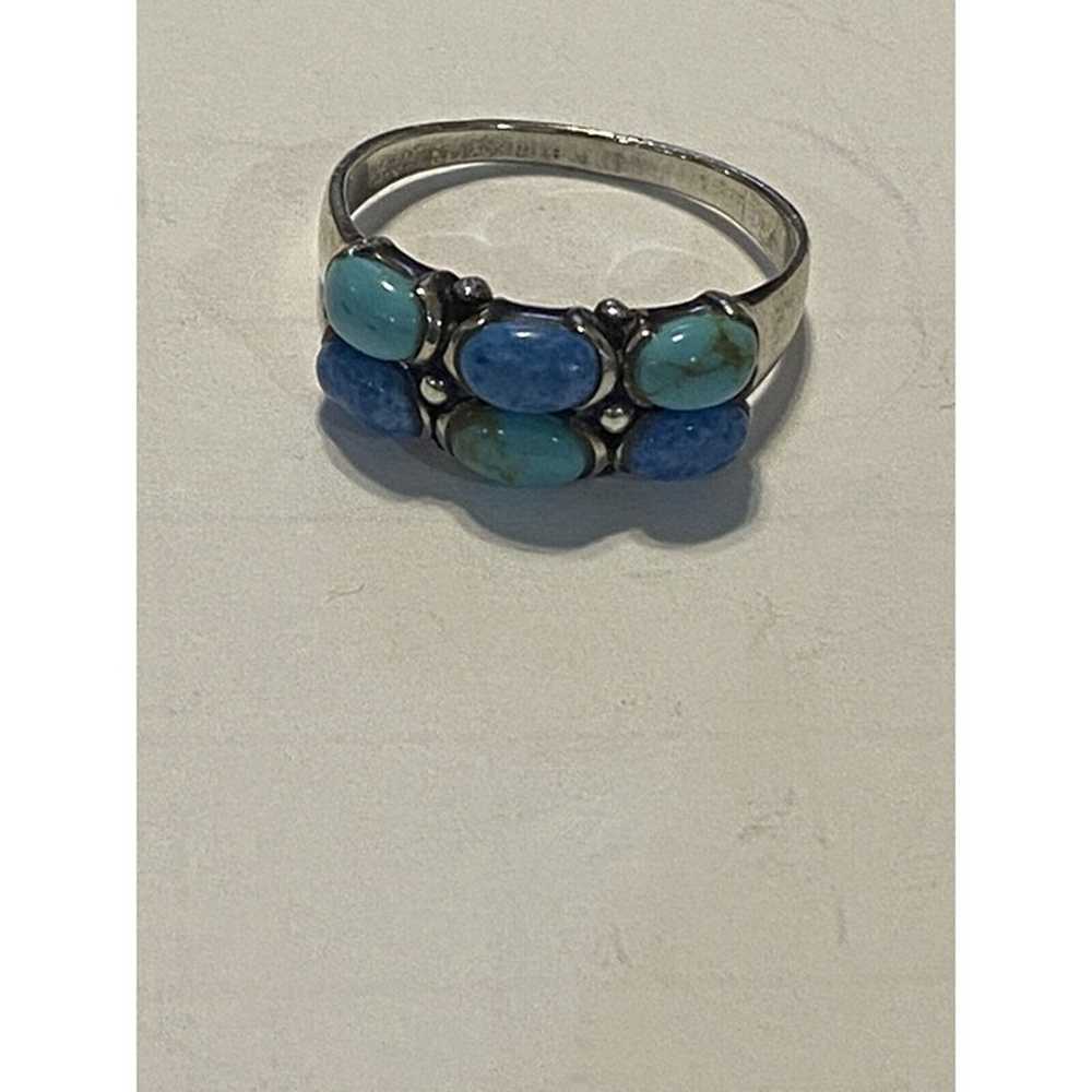 2000’s Premier Designs turquoise-like stones 925 … - image 6