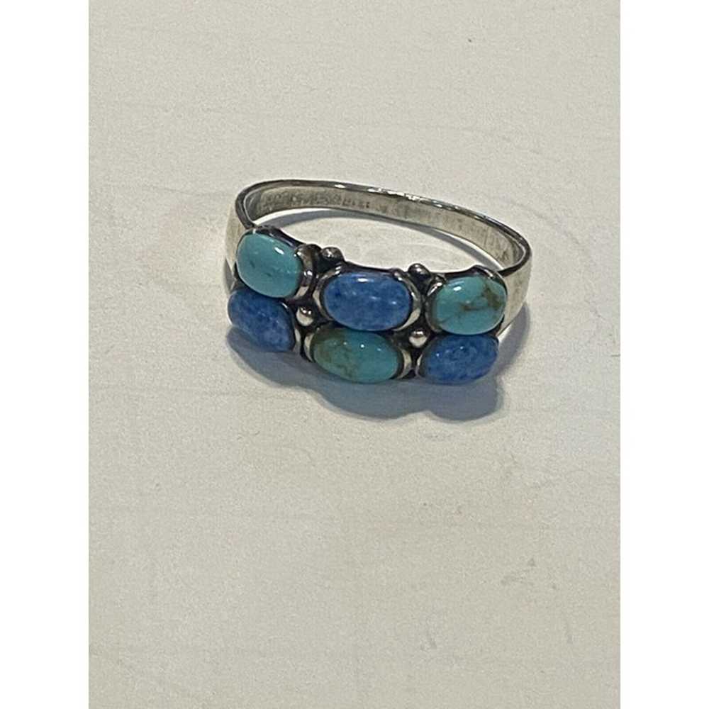 2000’s Premier Designs turquoise-like stones 925 … - image 9