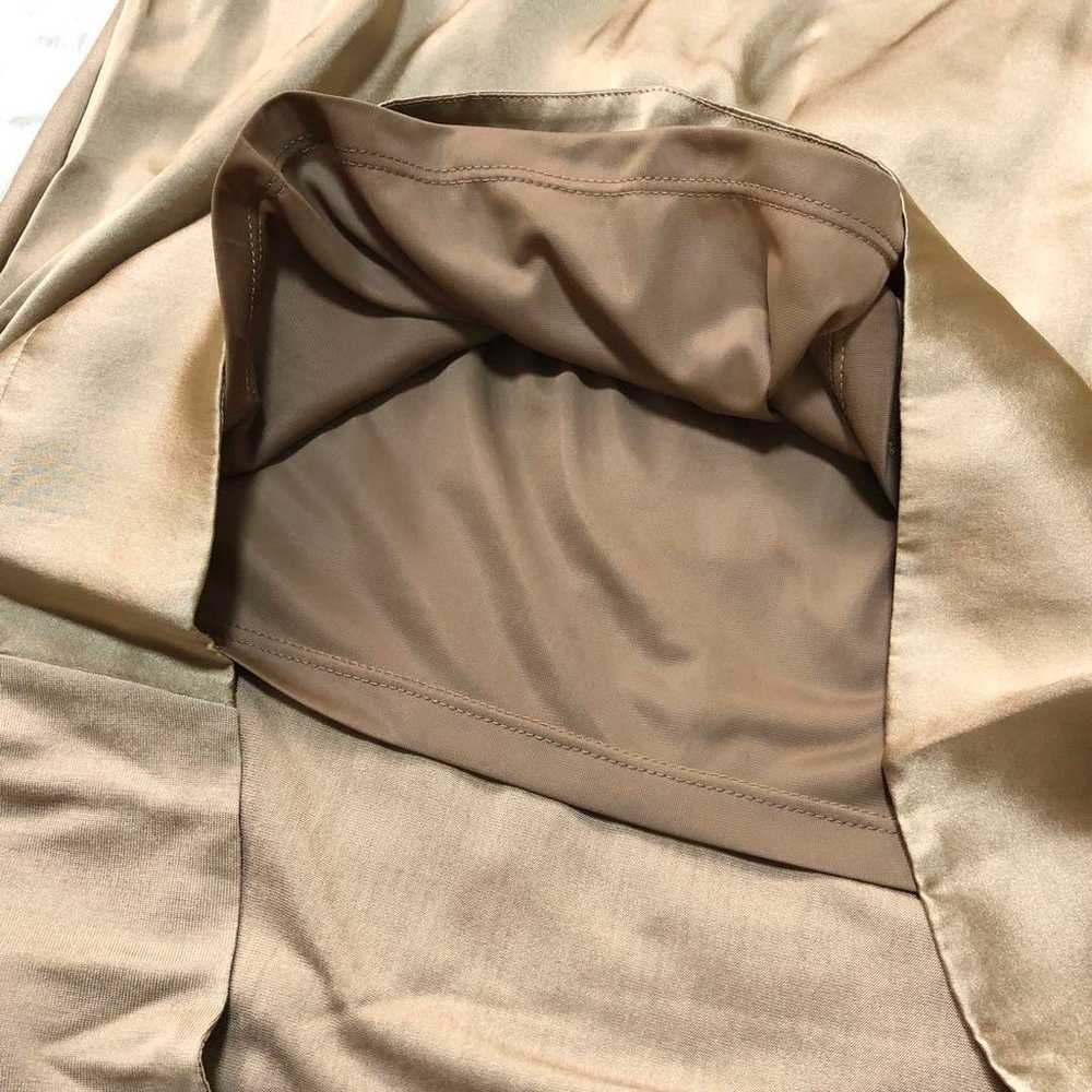 Great quality! ballsey dress 100% silk beige size… - image 8