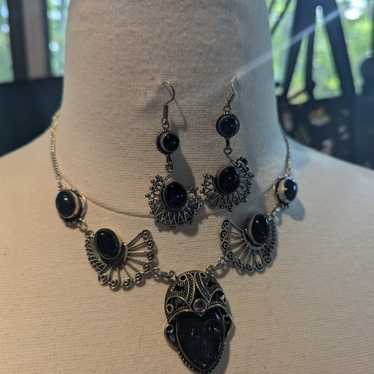 Necklace and earring set - image 1