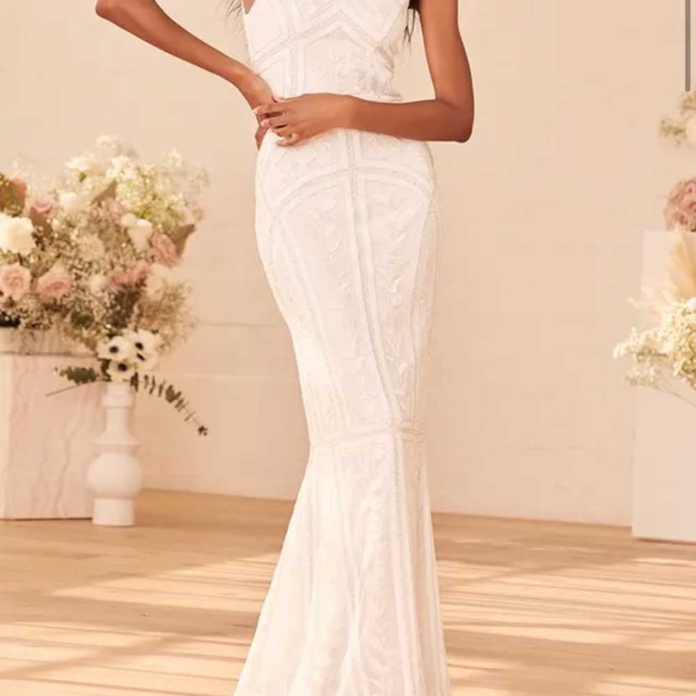 Lulus bridal dress size XL - image 1