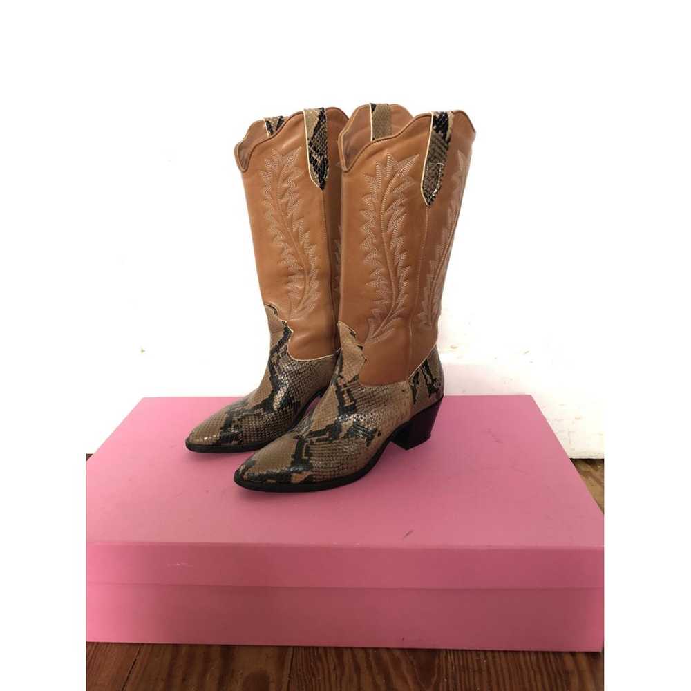 Paris Texas Leather western boots - image 2