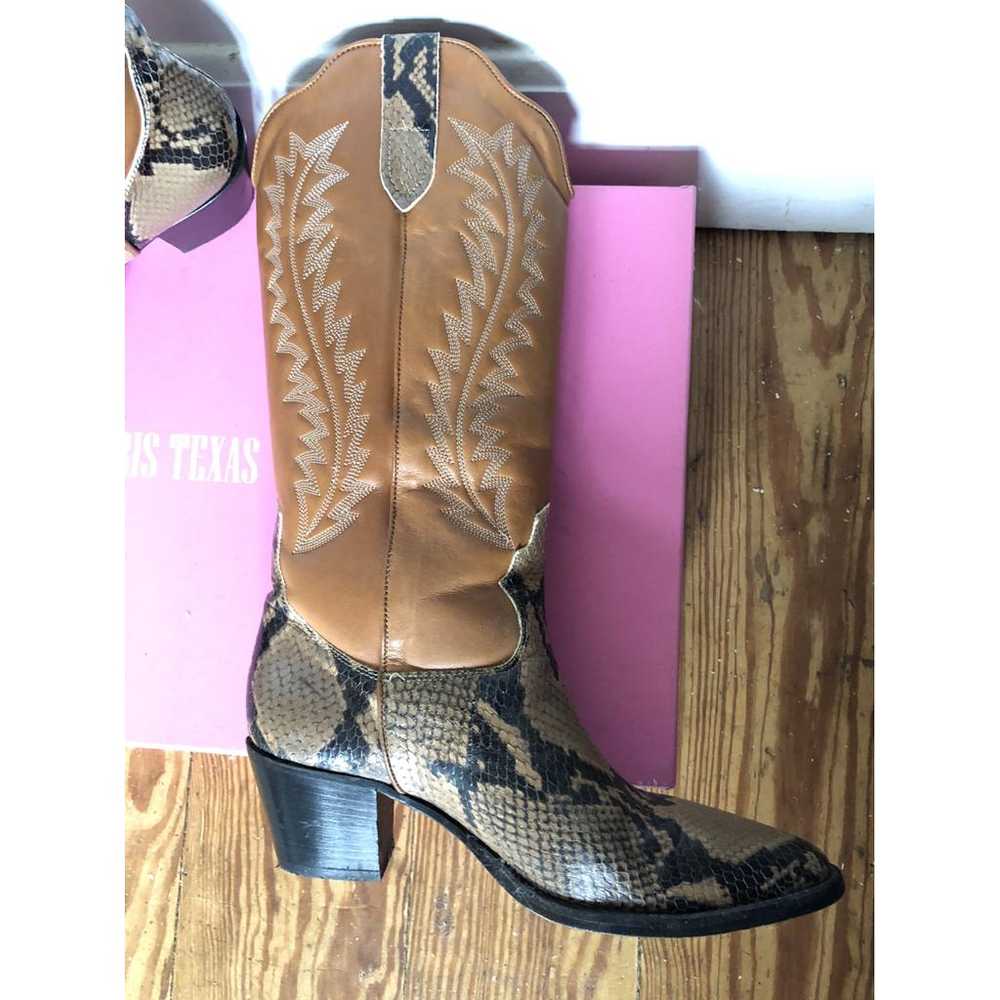 Paris Texas Leather western boots - image 5