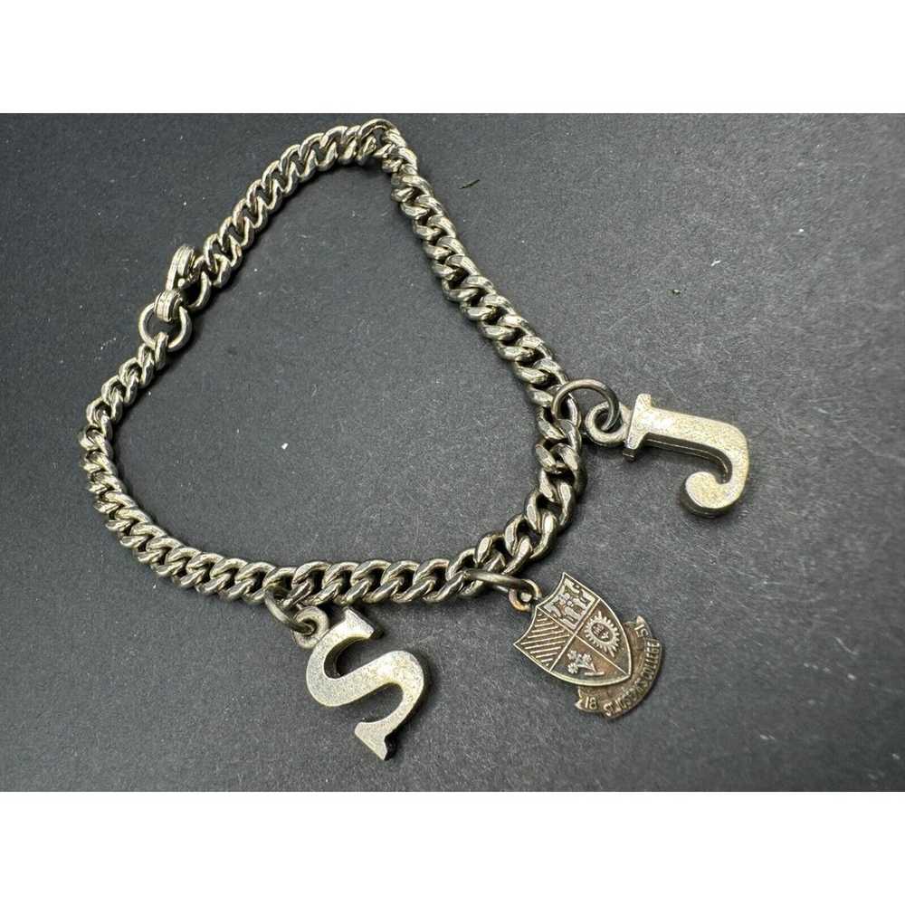 Vintage 1851 St. Joseph College S & J Charm Curb … - image 3