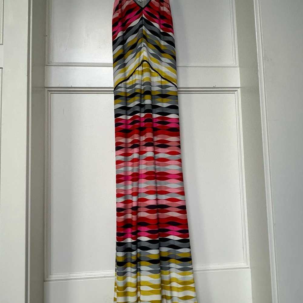 Trina Turk Maiz Maxi Dress Multicolor Size 6 NWOT - image 2