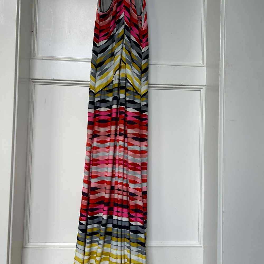 Trina Turk Maiz Maxi Dress Multicolor Size 6 NWOT - image 3