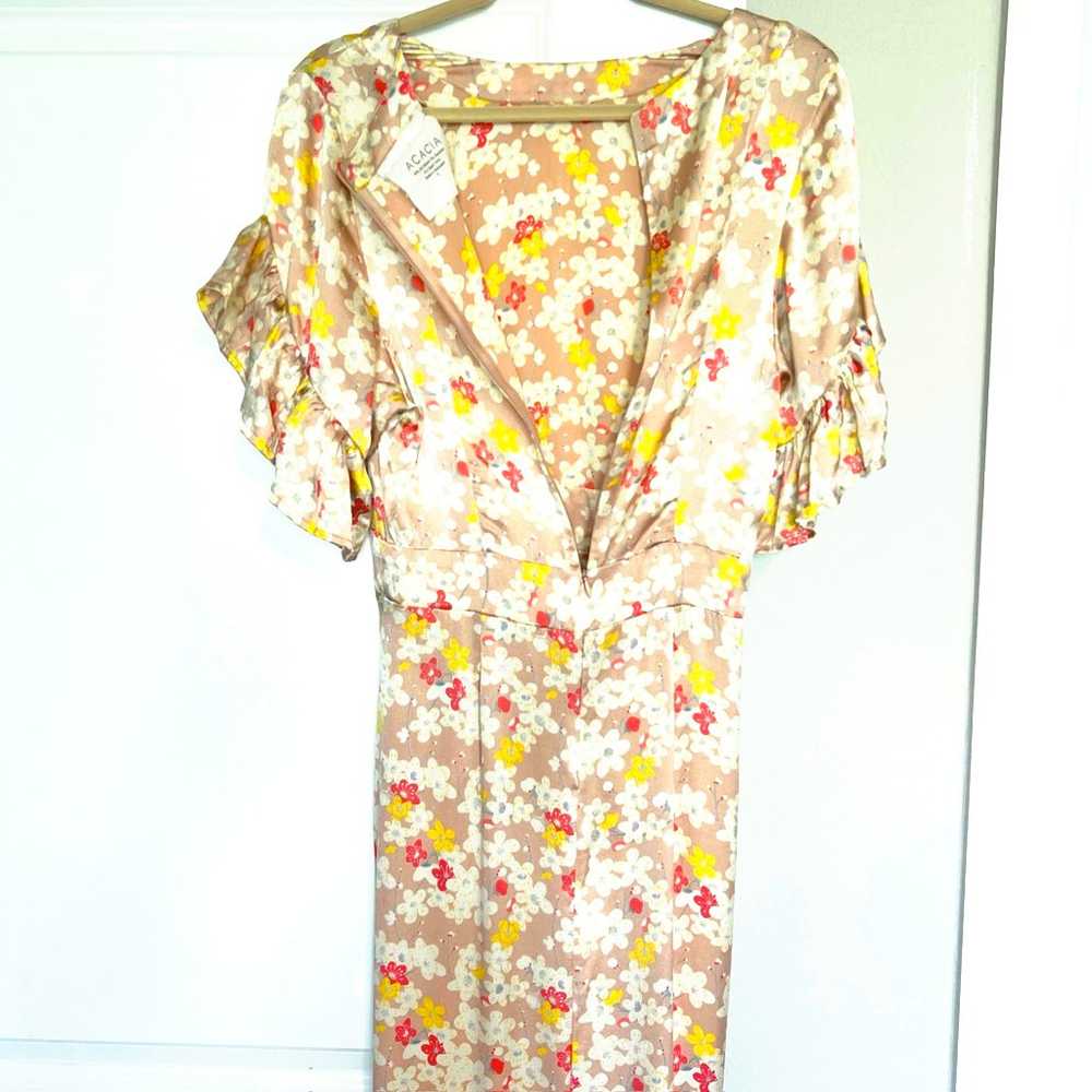 ACACIA Luau Dress in Cherry Blossom Size Small Ma… - image 7