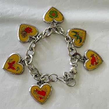 RETIRED Brighton Bracelet: Feelin Groovy Charm bra