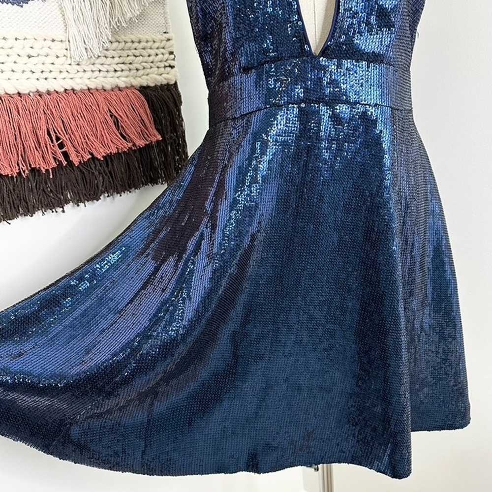 NBD Revolve Starry Nights Sequin Mini Dress Sleev… - image 6