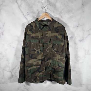 Camo × Military × Vintage Military Woodland Camo B