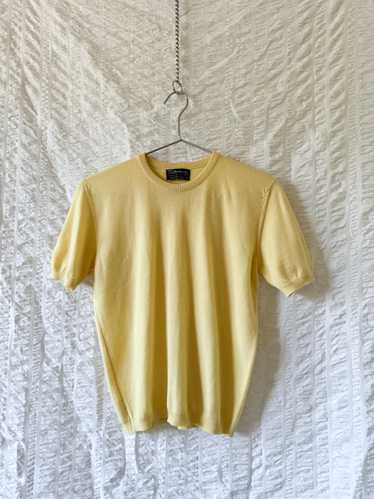 90s burberry short sleeve sweater