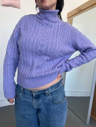 Lilac Cashmere Sweater