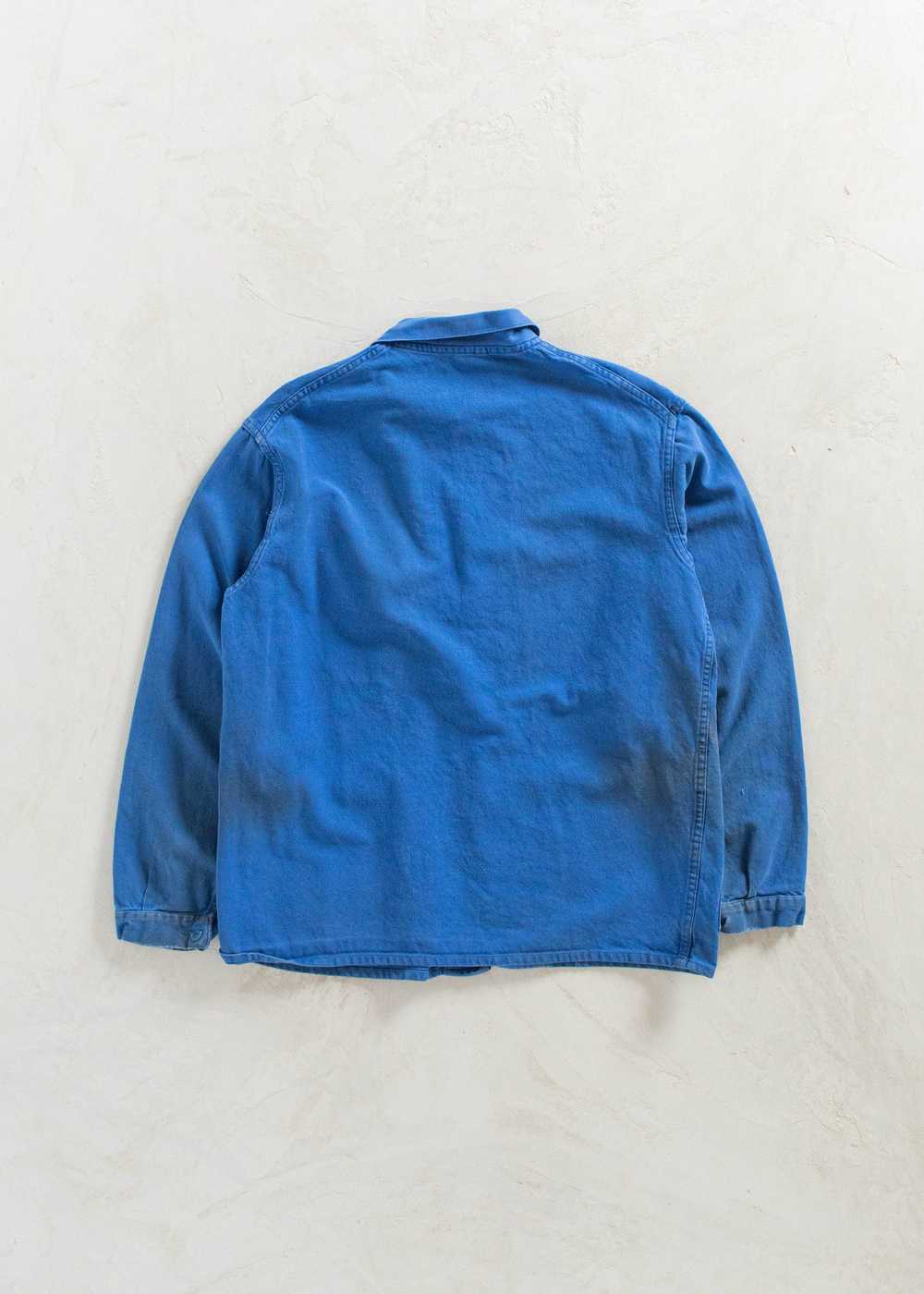 Vintage 1980s Bleu de Travail French Workwear Cho… - image 2