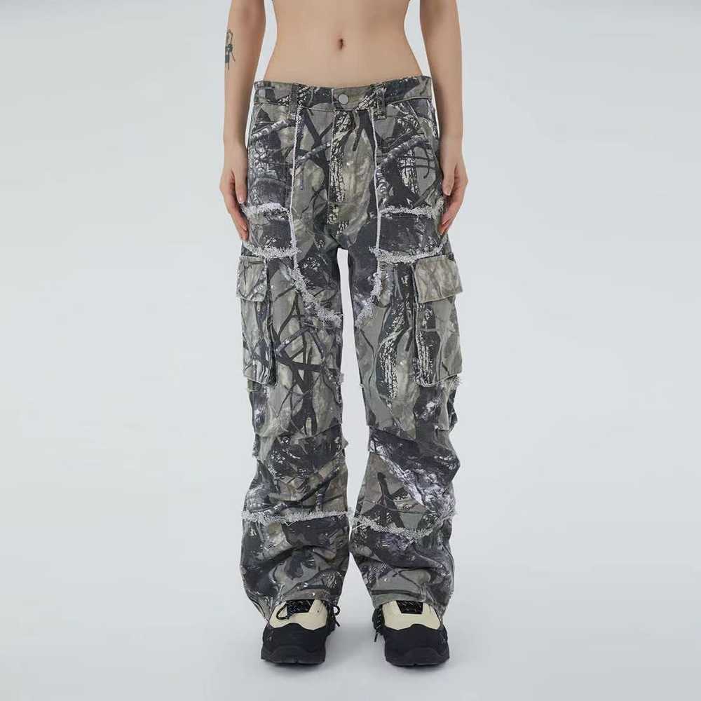 Japanese Brand × Jean × Streetwear Camouflage dis… - image 1