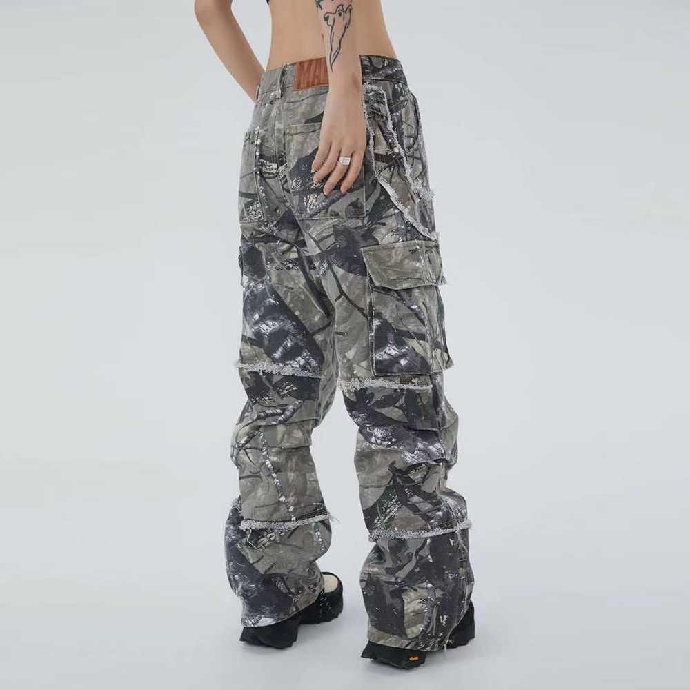 Japanese Brand × Jean × Streetwear Camouflage dis… - image 2