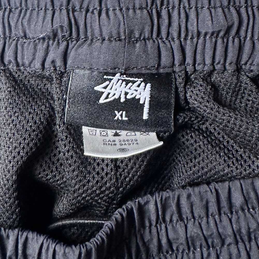 Stussy Black Logo Piping Track Pants - image 7