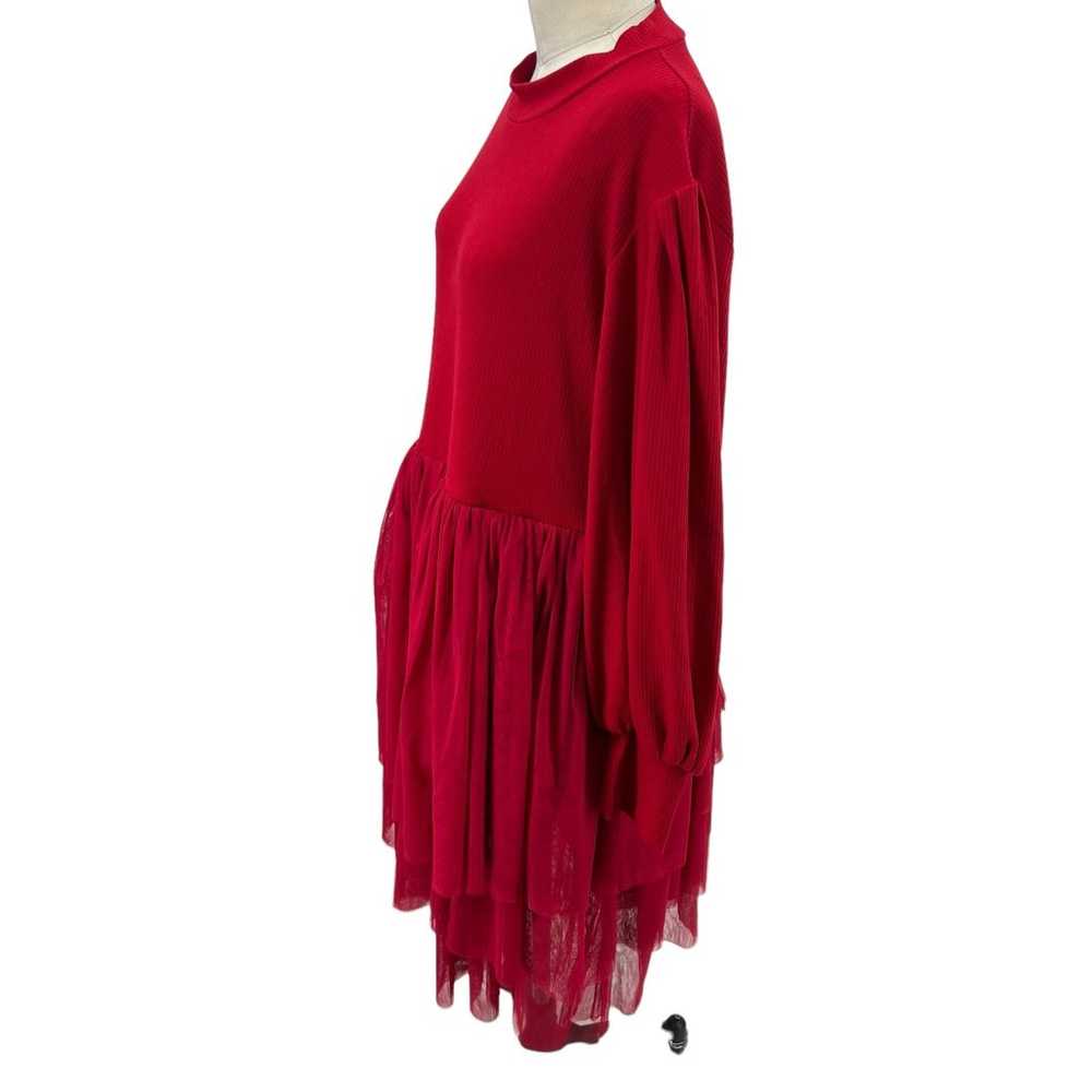 Ivy City Co. Short Cosette Dress in Red Tulle Plu… - image 5