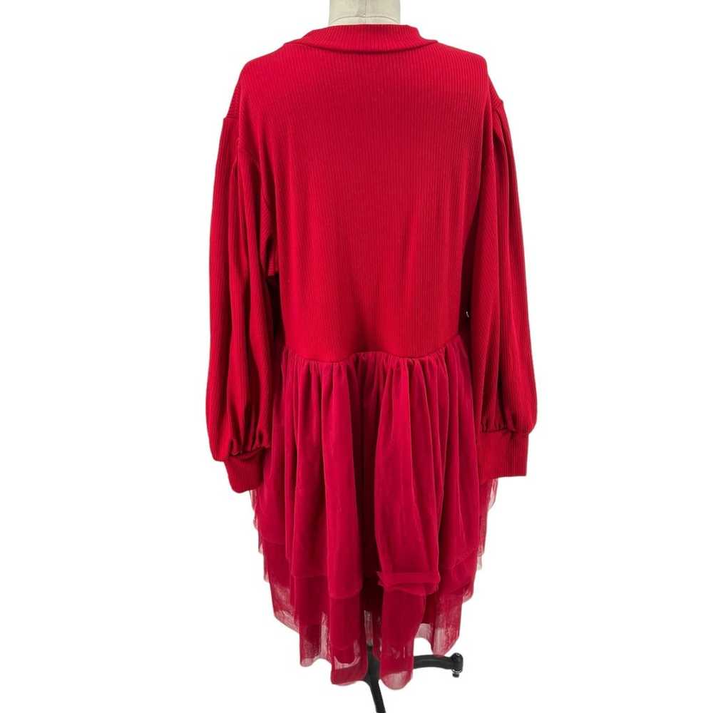 Ivy City Co. Short Cosette Dress in Red Tulle Plu… - image 7