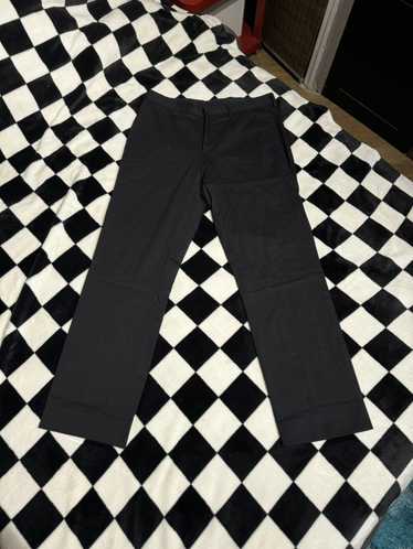 Dior $695 DIOR HOMME UNIFORME BLACK PANTS TROUSERS