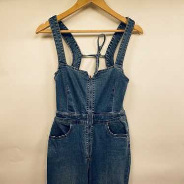 Free People Denim Jumpsuit/ Women’s Size 4/ One p… - image 1