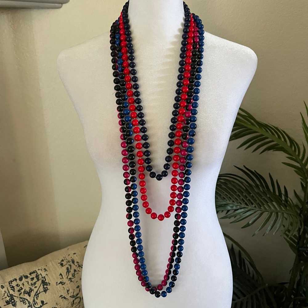 Vintage Beaded Necklaces Bundle - image 1