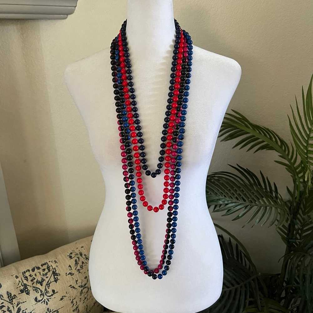 Vintage Beaded Necklaces Bundle - image 9