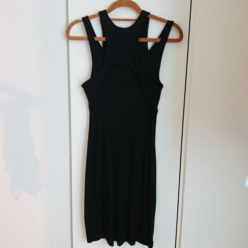 Lululemon Rib Cotton Modal Cutout Dress Black - image 5