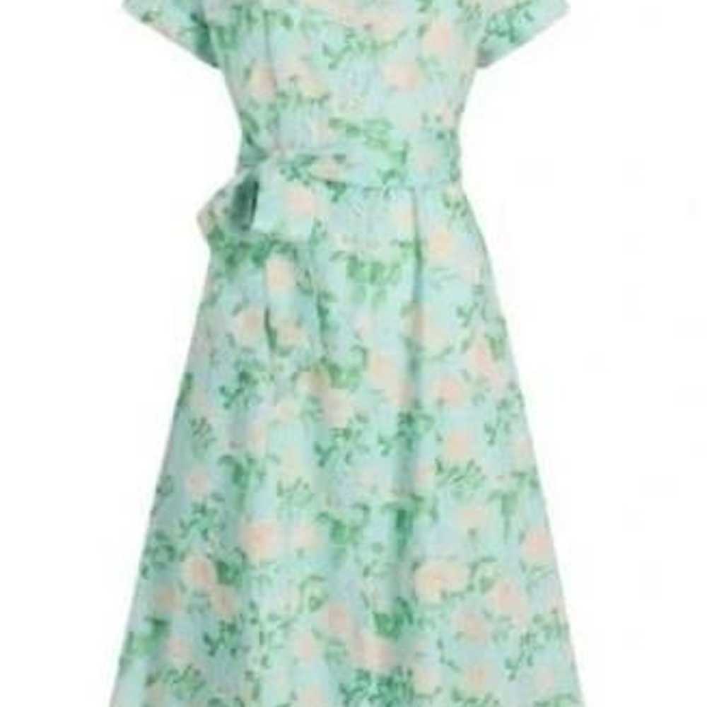 Hill House Lily Laura Rose Dress Floral Tie Belt … - image 2