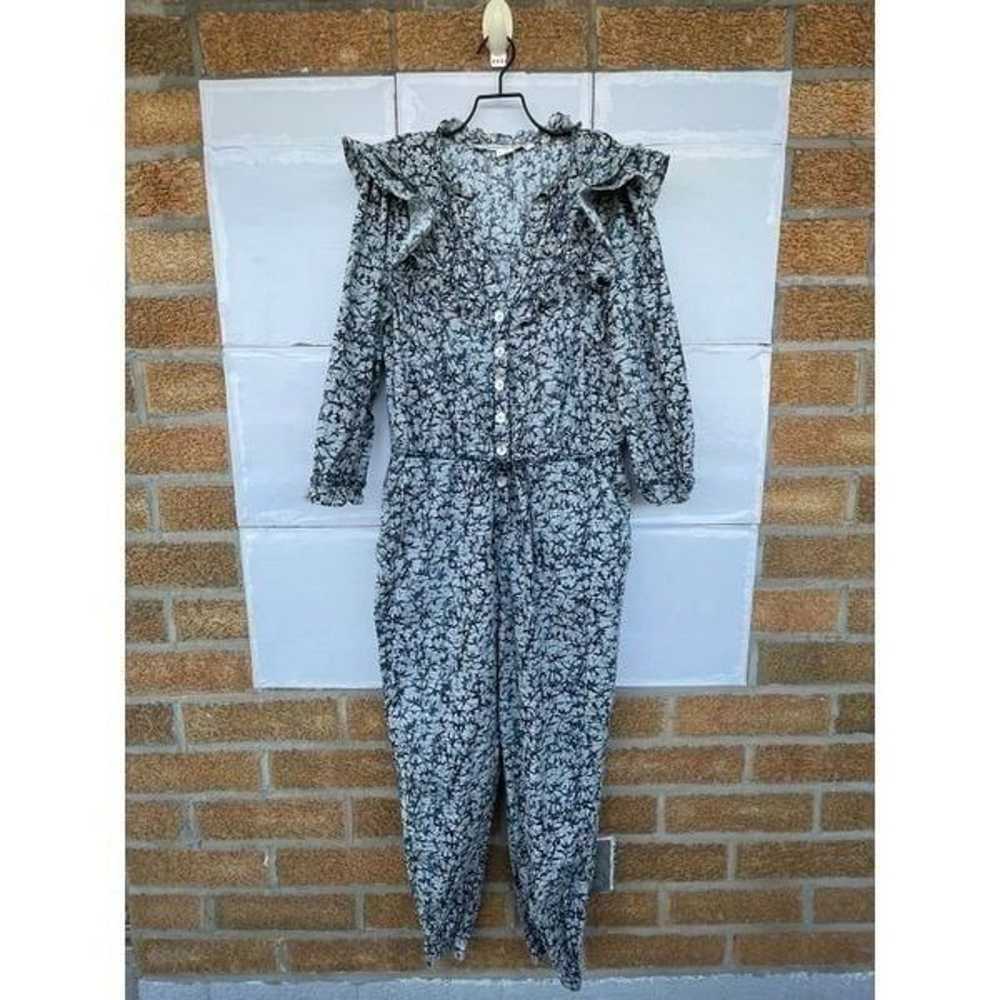 VERONICA BEARD Tanay Batik Puff Sleeve Jumpsuit S… - image 6