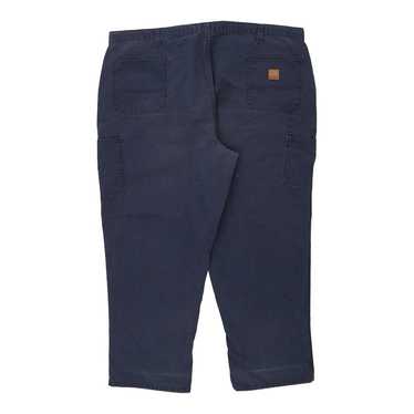 Carhartt Cargo Trousers - 48W 30L Purple Cotton - image 1