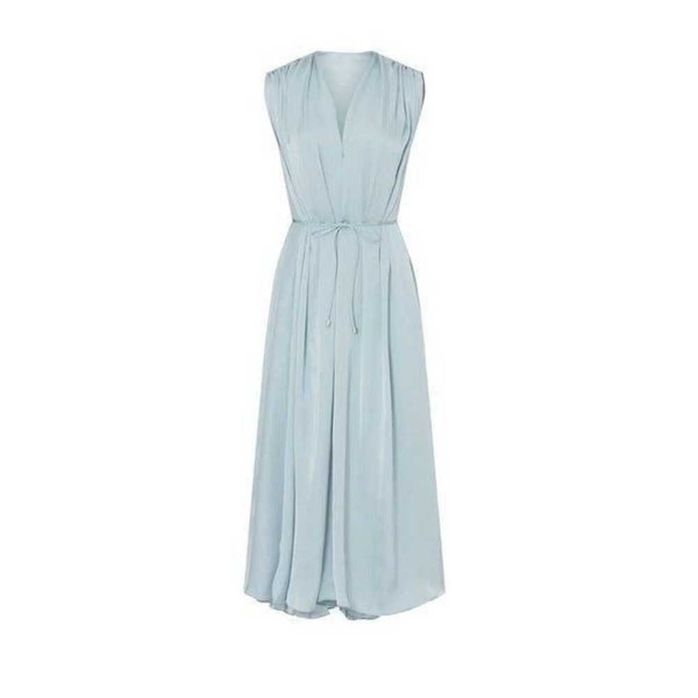 TOME Collective Pleated Midi Dress in Blue 12 Wom… - image 12