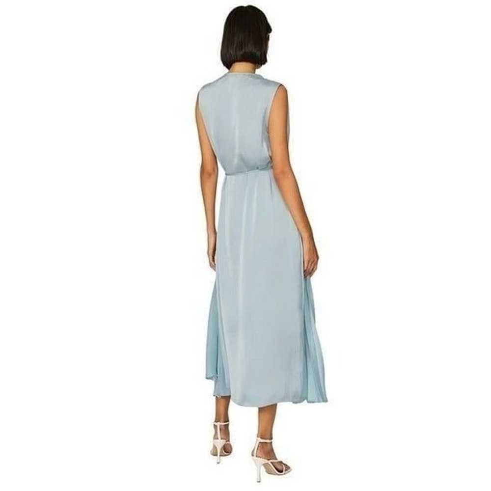 TOME Collective Pleated Midi Dress in Blue 12 Wom… - image 3