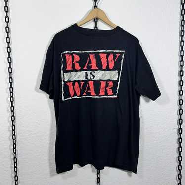 Vintage × Wwe × Wwf RAW IS WAR WWF VINTAGE SHIRT … - image 1