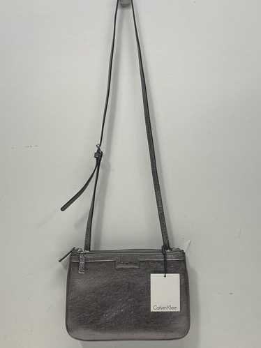 Calvin Klein Double Compartment Crossbody Metallic