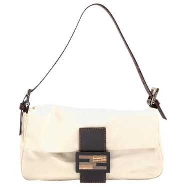 Fendi Baguette cloth handbag - image 1