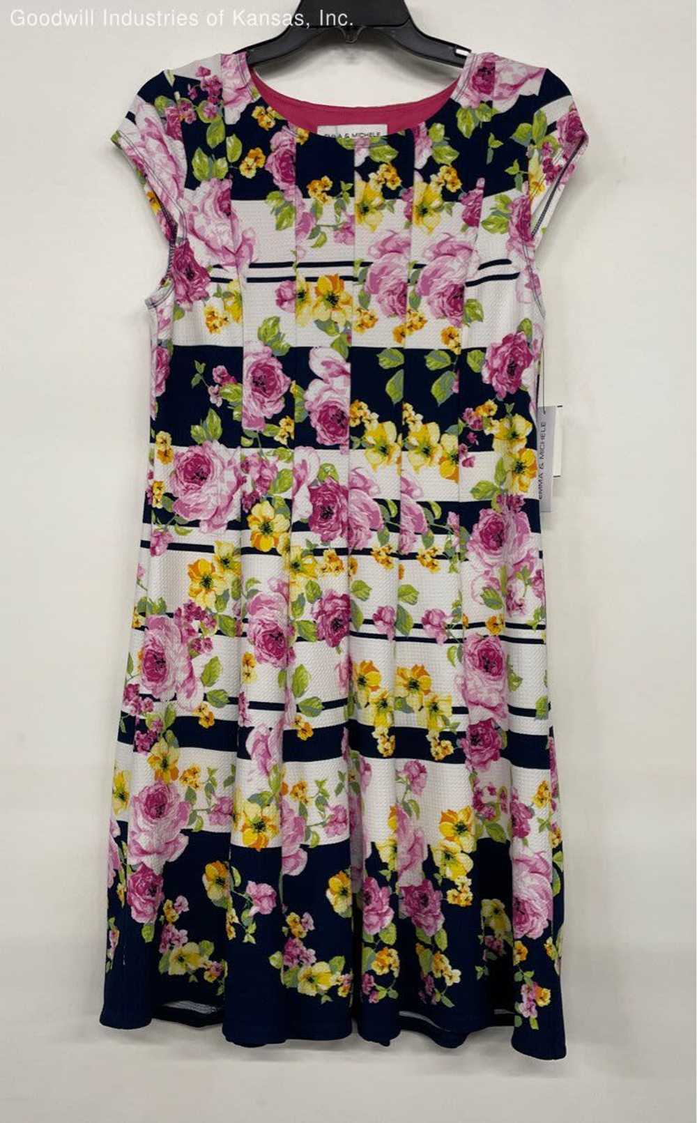 Emma & Michele Floral Dress - Size 8 - image 1