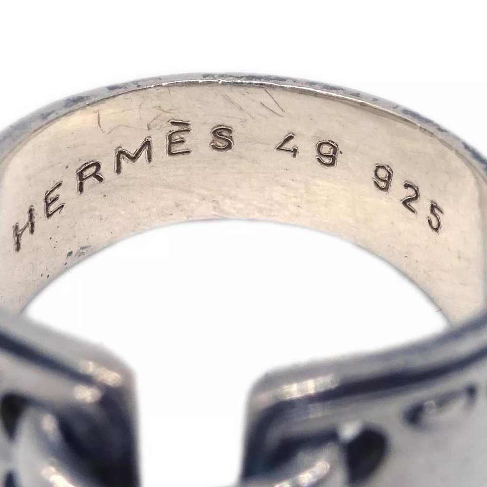 Hermès Silver ring - image 3