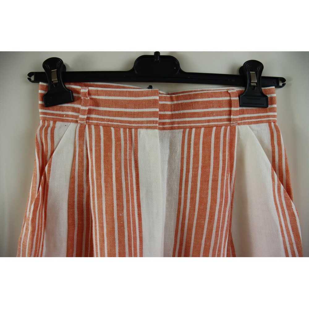 Three Graces London Linen straight pants - image 4