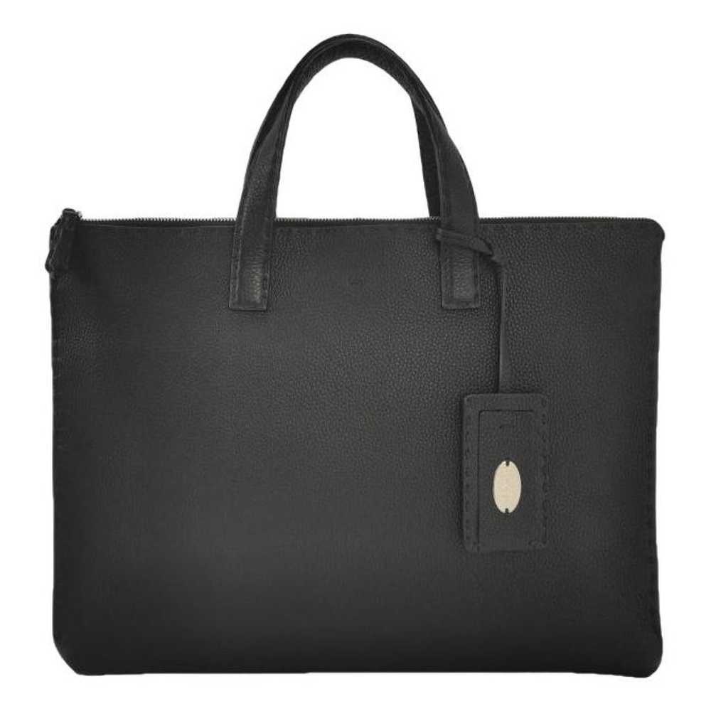 Fendi Runaway leather tote - image 1