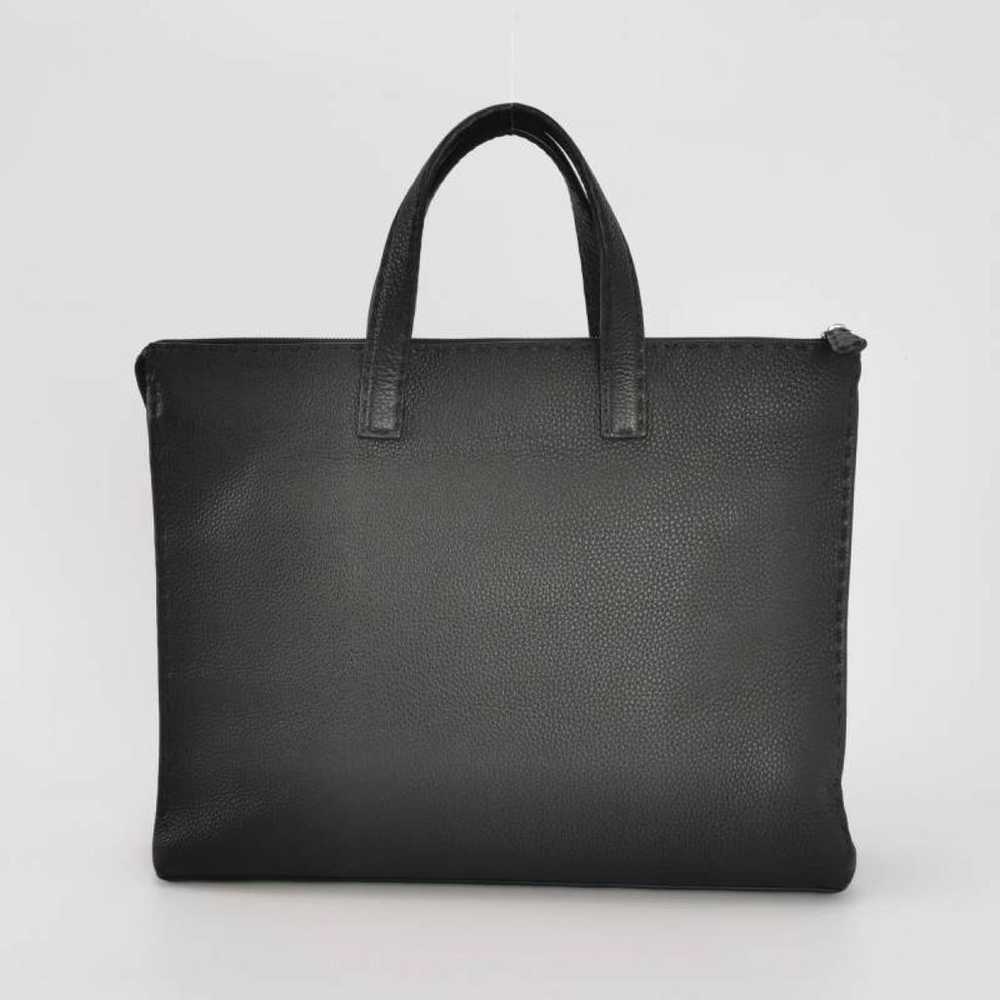 Fendi Runaway leather tote - image 5