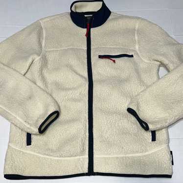 J. Crew Grizzly Fleece Pullover outlets Snap Jacket