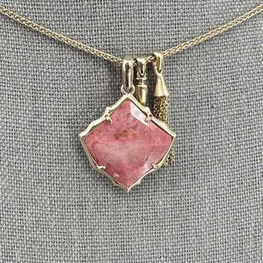 Kendra Scott Kendra Scott Arlet Pink Rhodonite Pe… - image 1